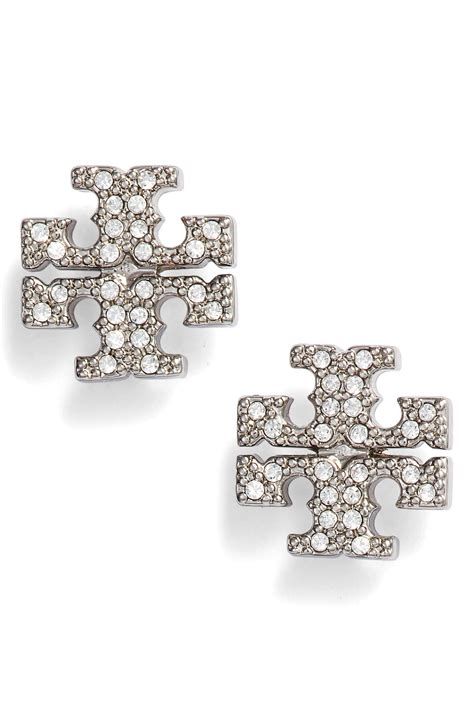 Tory Burch Stud Earrings .